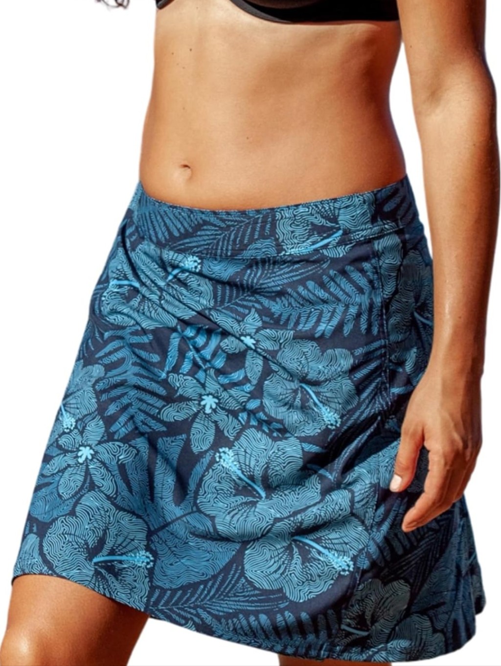 Nwt Ripskirt Hawaii Length 2 - Wrap Skirt Maui Moonlight Small
